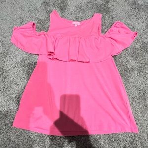 Lilly Pulitzer Open Shoulder Top - L